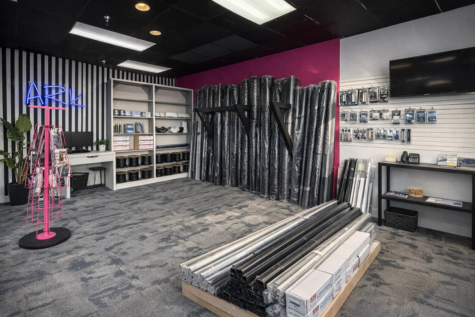 Inside the ARK Orlando showroom