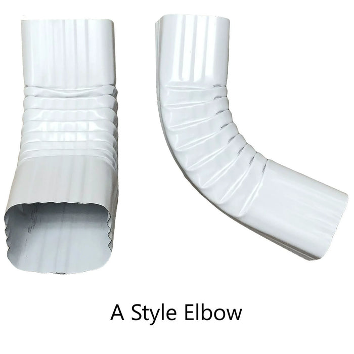 3x4 Elbow A  - White