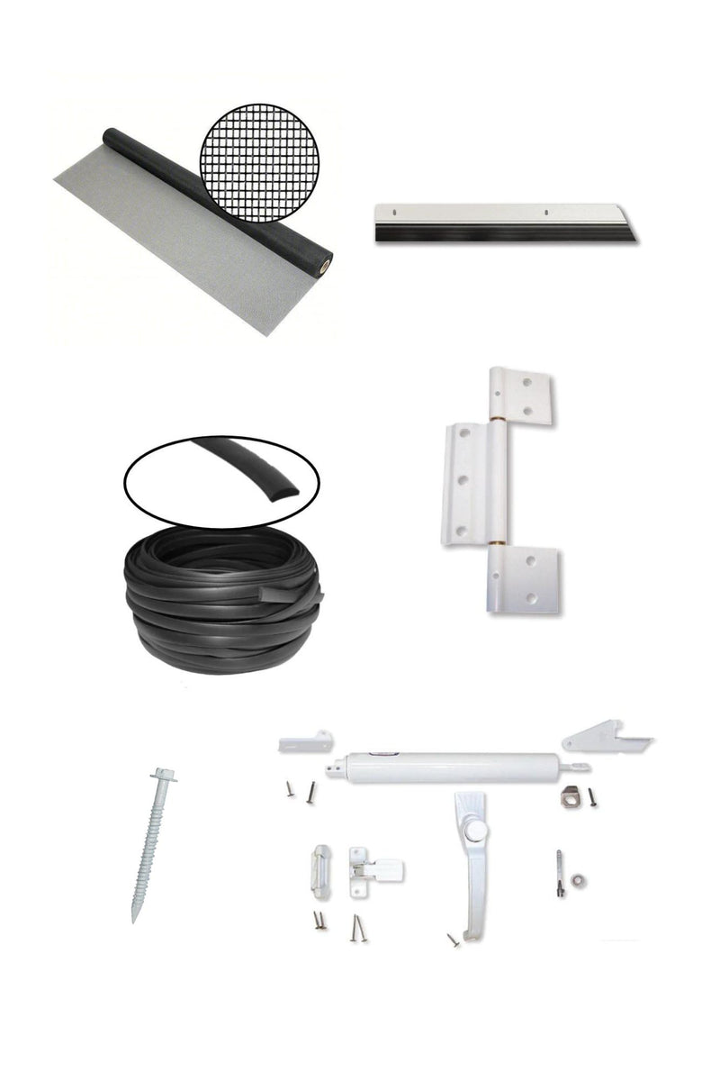 DOOR KIT-DIY FULL-WHITE