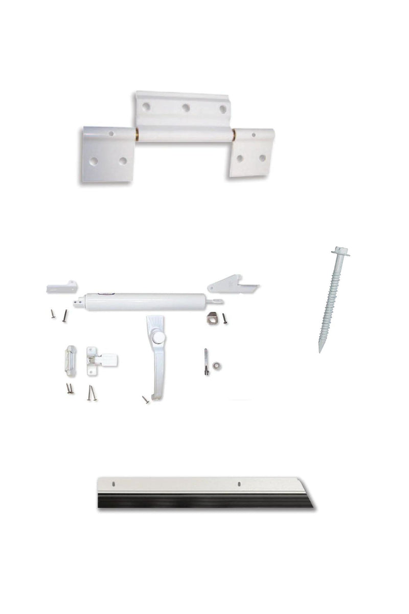 DOOR KIT-DIY PARTIAL-WHITE